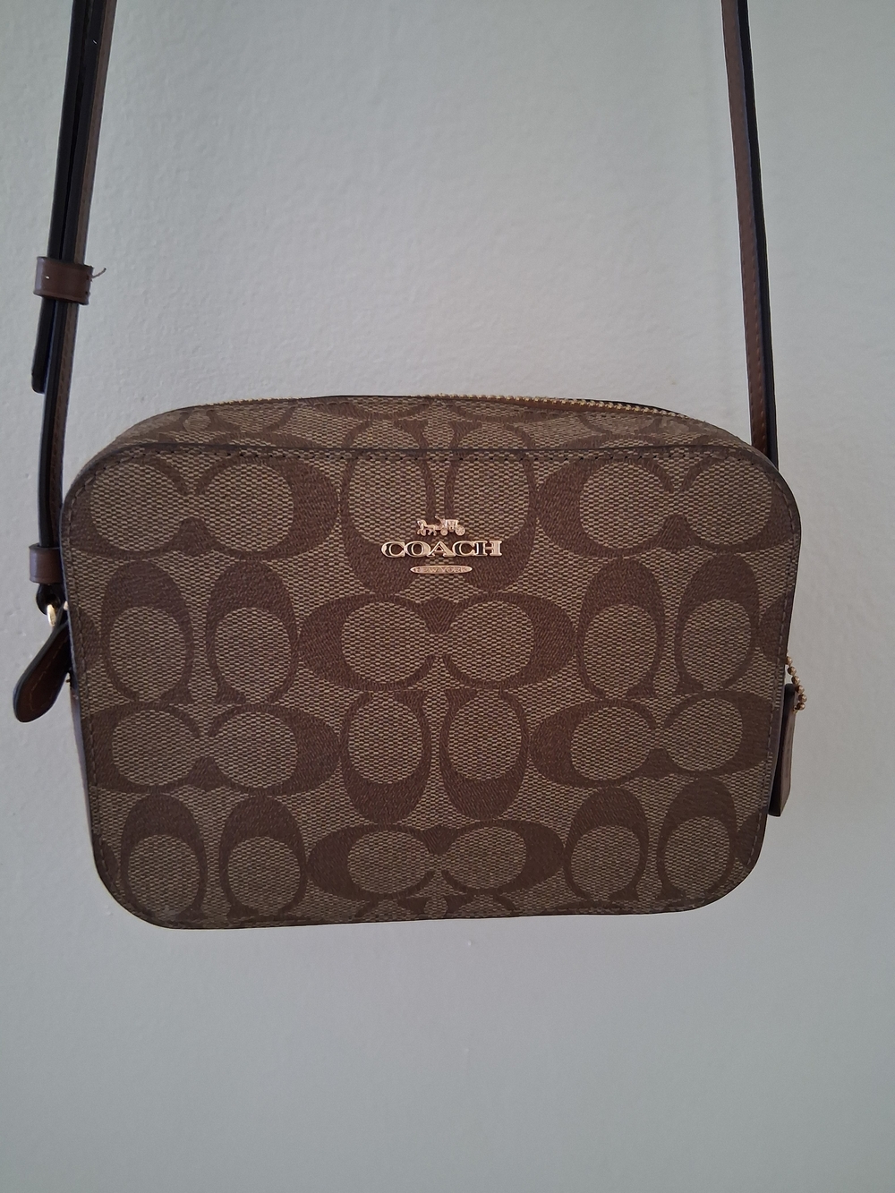 Coach Signature Crossbody in Brown